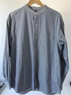 ユニクロストライプシャツ