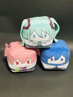 プロセカ モアプラス　スクエアマスコット　桃井愛莉　初音ミク　KAITO