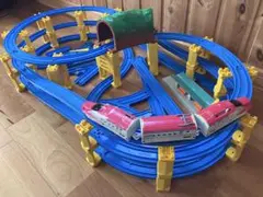 プラレール　まとめ売り　レイアウト　３段タワー　こまち　5種作製可能