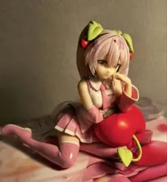 벚꽃 미쿠 Desktop Cute 피규어 체리 쿠션 개봉품