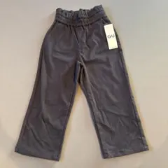 【新品未使用】GU カットソー プルオンワイドパンツ 110