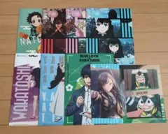 クリアファイル 下敷き 9枚セット アニメ