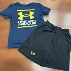 アンダーアーマー　140cm セットアップ　Tシャツ　ハーフパンツ　セット