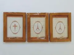 未開封　フォトフレーム　木製　3点