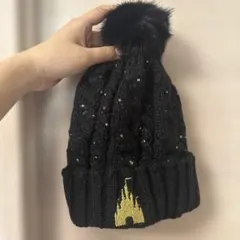 上海ディズニーランド　ニット帽