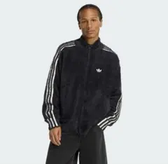 adidas フェイクモヘヤ　クラシックトラックトップ　M ブラック　公式完売のサムネイル