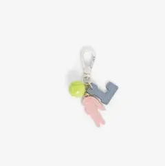 LACOSTE 3連チャームキーホルダー