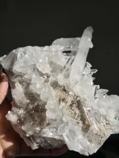 高品質 天然 ヒマラヤ水晶 マカバ 5個セット 最大幅2.5cm マルカバスター 高品質 天然 ヒマラヤ水晶 マカバ 5個セット 最大幅2.5cm マルカ