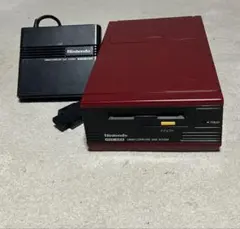 Nintendo HVC-022 ディスクシステム 赤　ファミコン