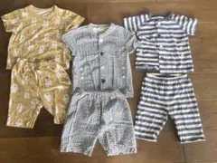 パジャマ　3セット　90cmのサムネイル