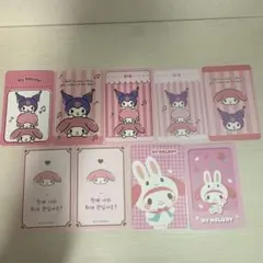サンリオキャラクターズ 韓国 友情質問カード トレーディングカード マイメロディ