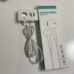 美品　格安　 3.5mmジャック　有線イヤホン　ホワイト