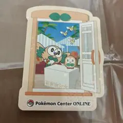 【キラ仕様】ポケモンセンターオンライン ステッカー モクロー