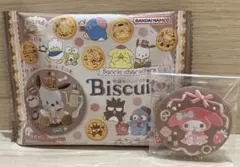サンリオキャラクターズ ビスケット刺繍 缶バッジ マイメロ