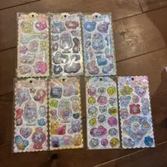 キラキラウォーターインシール★クラックス★カミオジャパン★7枚セット★正規品のサムネイル