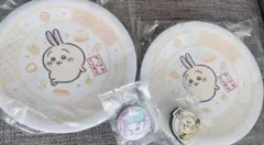 くら寿司 ちいかわ 寿司皿 うさぎ　2枚　セット　おまけつき