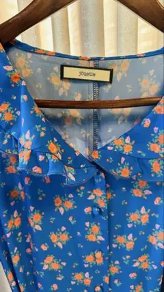 【美品】jouetie 花柄 ロングワンピース キャミ付き
