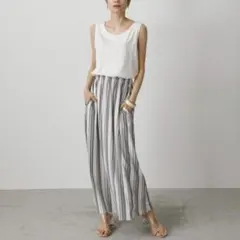 AZUL by moussy♡グロッシークールワンピース♡ホワイトM♡アズール♡