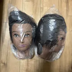 美容師国家試験用 カットウィッグ 3体セット - メルカリ