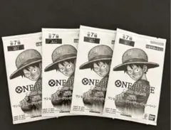 【4パック】3周年 ワンピースカードトレジャーキャンペーン プロモ　未開封 ④