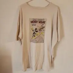 Samansa Mos2 blue ディズニー　ミッキー　ドナルド　Tシャツのサムネイル