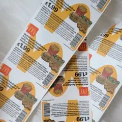McDonalds Burger King Subway クーポン券 ロール McDonalds Burger King Subway クーポン券 ロール - メルカリ