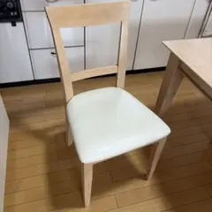 IKEA JANINGE ダイニングチェア ホワイト 2脚　スタッキング　イケア 希少 IKEA JANINGE チェア 2脚 スタッキング イケア ヤニンゲ 白
