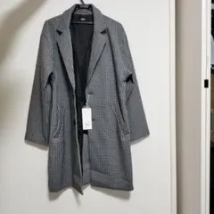AZUL BY MOUSSY チェック柄 チェスターコート