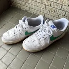 Nike Air Force 1 ホワイト/グリーン/ブルー