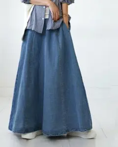 最終値下げ【美品】✨️antiqua✨️デニムスカート《終売品》￥5940→