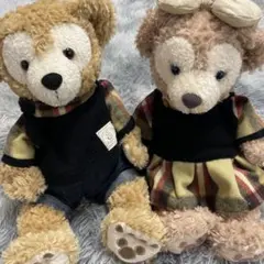 ダッフィーフレンズ ダッフィー シェリーメイ ぬいぐるみ ペアコスチューム