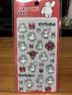 【正規品】PUKUPUKU シール ②ベイマックス　ディズニー新作