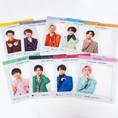 Snow Man アクリルカード9枚セット