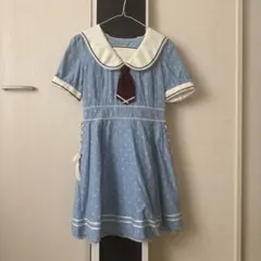 mezzo piano 星座刺繍セーラーOP 140㎝ - メルカリ