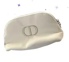 ディオール　ポーチ　ホワイト