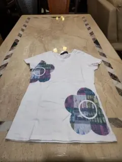 MARY QUANT フラワー柄 Tシャツ　ヴィンテージ風