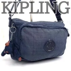 c*i様 Kipling　キプリング　ショルダーバッグ　ネイビー　2層　斜め掛け