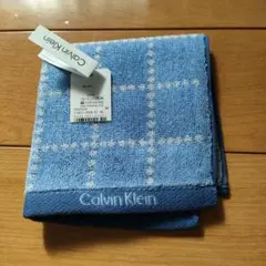 Calvin Klein チェック柄タオルハンカチ