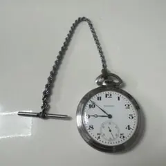 WALTHAM アナログ懐中時計 シルバー