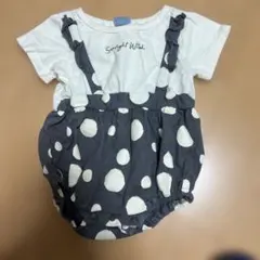 ILEAIYE ベビー ロンパース 70cm ドット柄のサムネイル