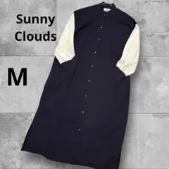 Sunny Clouds スタジャン風 ワンピース M