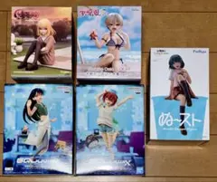 美少女フィギュア　５個まとめのサムネイル