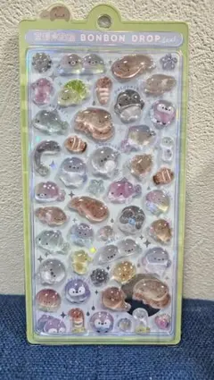 【正規品】BONBON DROP　京都水族館限定　 シール 48枚入り