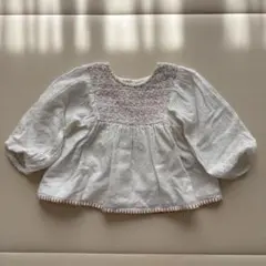 zara 刺繍ブラウス 74cm 6-9m