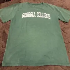 GEORGIA COLLEGE グラフィック Tシャツ グリーン