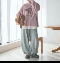 niko and... [NKJ 2026SS] 3Dドロップデニムパンツ