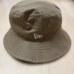 ニューエラ　ジュニアサイズ バゲットハット ベージュ
