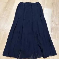 ラブトキ　ロングスカート プリーツ　シフォン　S 140