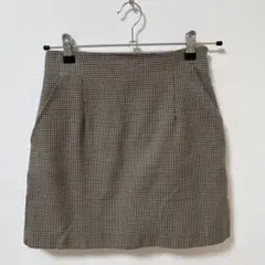 Heather ヘザー プリーツラップミニスカート Mサイズ