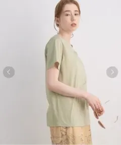 ROPE mademoiselle ロペ　半袖Tシャツ　カットソー　ミント　緑のサムネイル